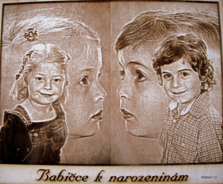 Fotografie na bukové překližce