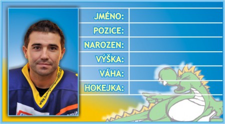 Grafický návrh hokejové karty