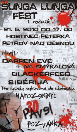 Plakát na alternativní mini festival